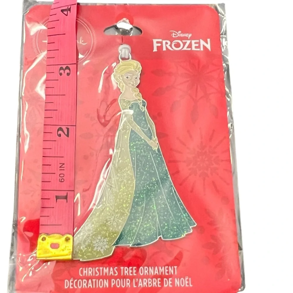 Hallmark Disney’s Princess Elsa FROZEN  Tree Ornament Metal Enamel‎ NEW